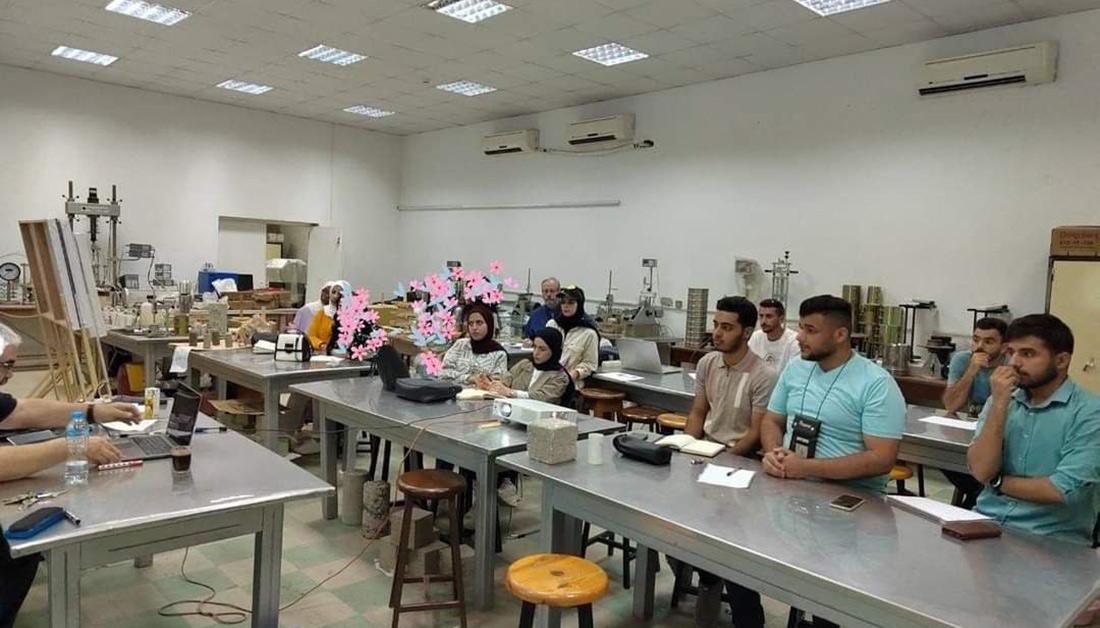 The first of its kind in Iraq, Warith al anbiya university set an academic experiment for its students in Egypt