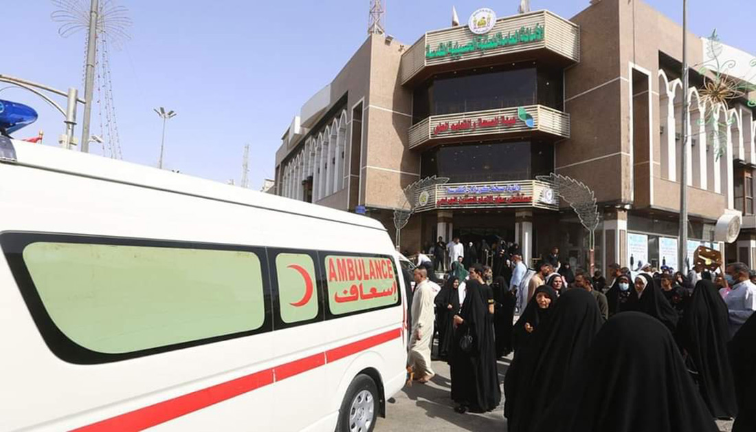 The vehicles department of Imam Hussain Shrine works 24H a day to serve Ashura pilgrims