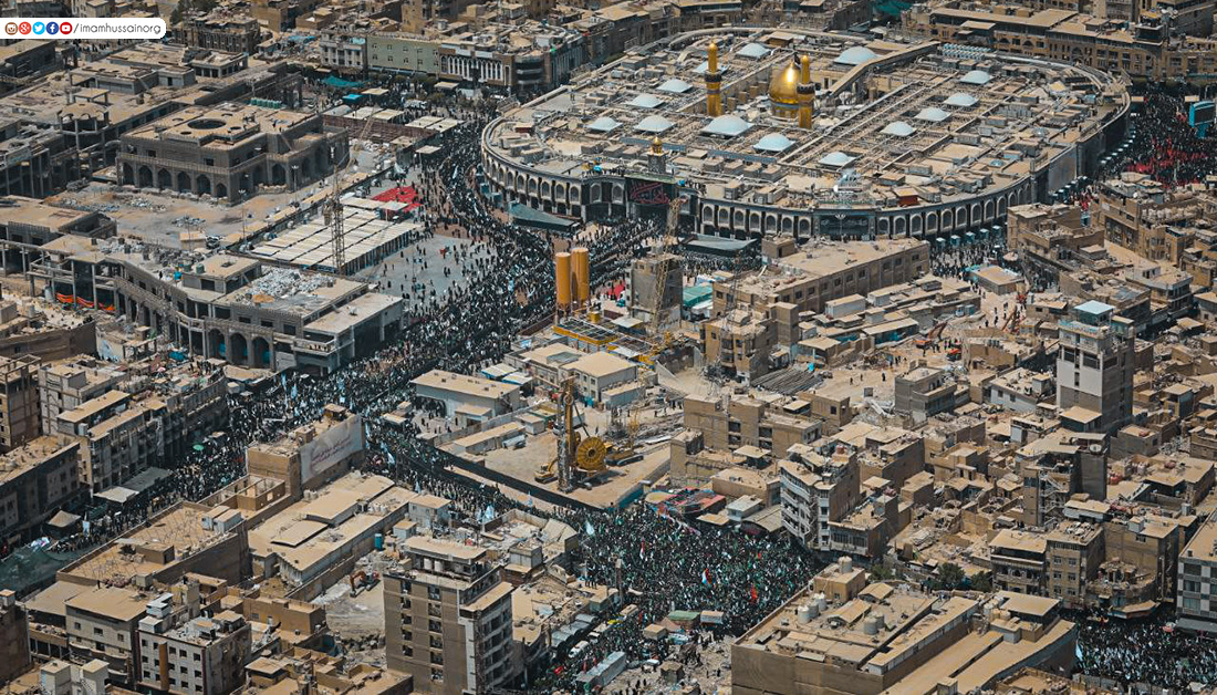 In pictures: Shia commemorate 'Tuwairej Run', the world's largest mourning procession of Imam Hussain's martyrdom