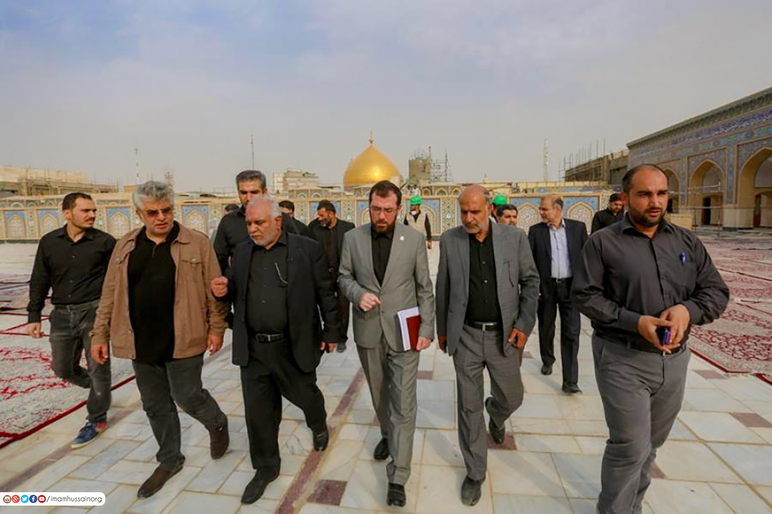 In picture: New sanctuary prepared to receive Arbaeen pilgrims