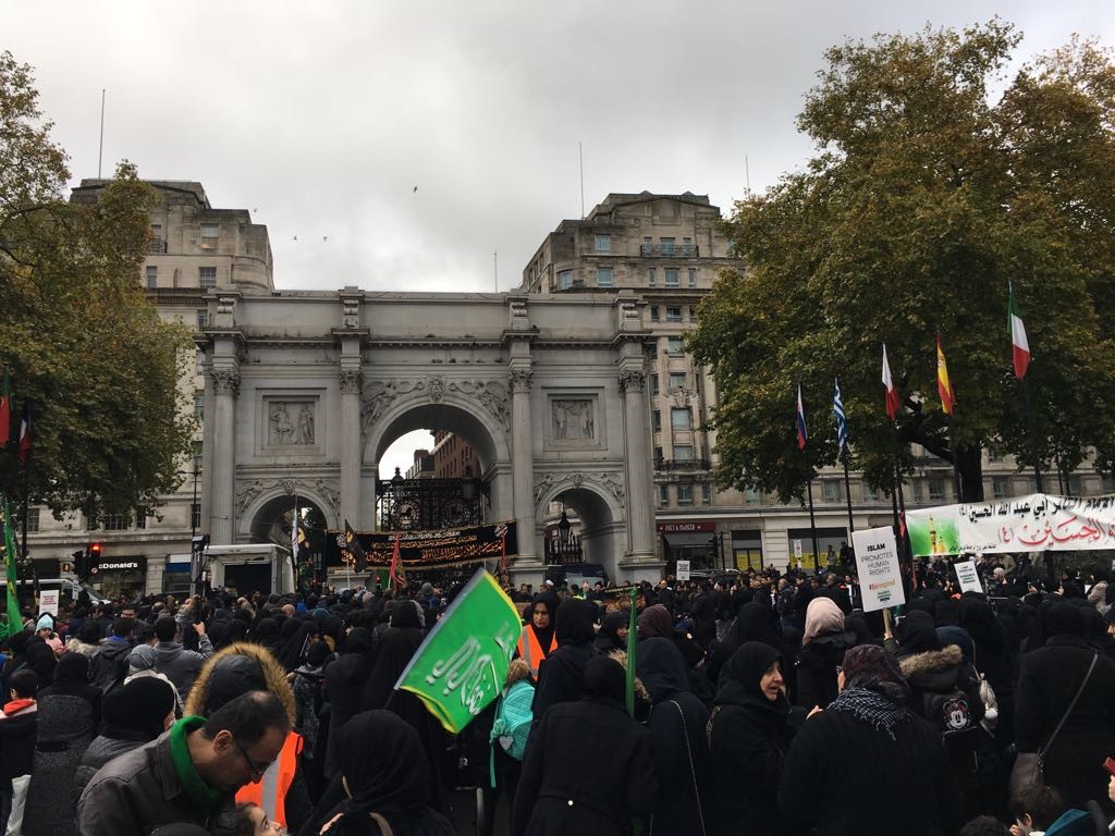 Arbaeen Walk in Marble Arch