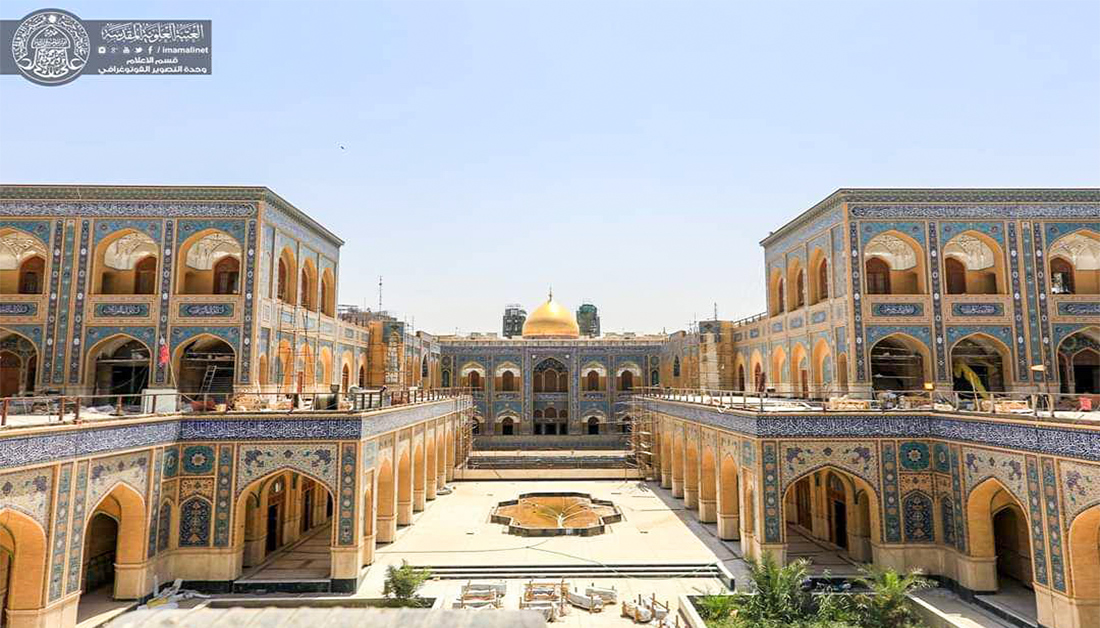 In Picture: New Fatima courtyard next to Imam Ali Shrine