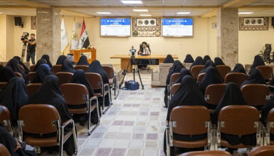 بالفيديو والصور: من مختلف محافظات العراق.. قسم دار القرآن الكريم بالعتبة الحسينية يحتفي بتخرج (60) مشاركة في عدد من الدورات