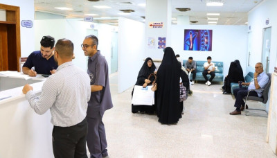 بالصور: مجانا.. مركز الإمام الهادي (ع) لاعتلال العضلات والاعصاب التابع للعتبة الحسينية يواصل تقديم خدماته العلاجية ضمن مبادرة "سند وعطاء"